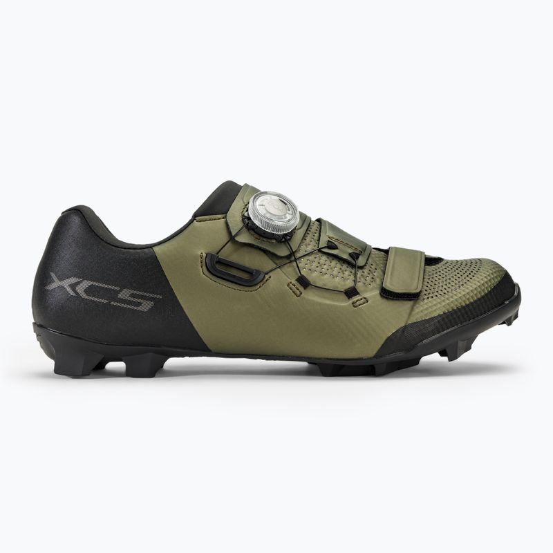 Pánské MTB cyklistické tretry Shimano SH-XC502 moss green 2