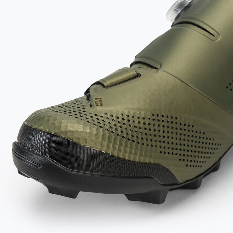 Pánské MTB cyklistické tretry Shimano SH-XC502 moss green 7