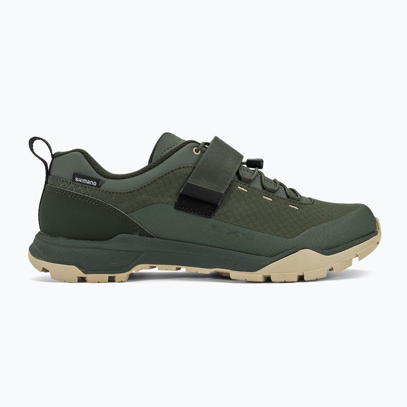 Pánské MTB cyklistické tretry Shimano SH-EX500 olive 2
