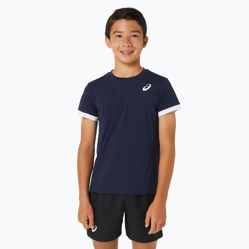 Dětské tričko ASICS Tennis Top midnight/brilliant white