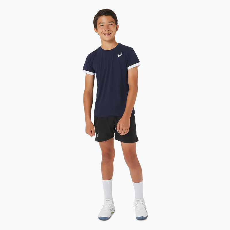 Dětské tričko ASICS Tennis Top midnight/brilliant white 2
