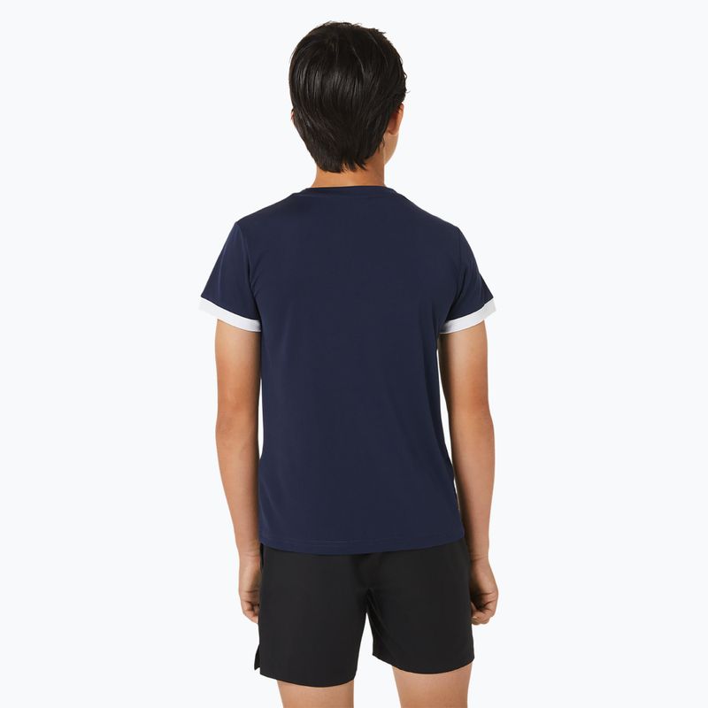 Dětské tričko ASICS Tennis Top midnight/brilliant white 3