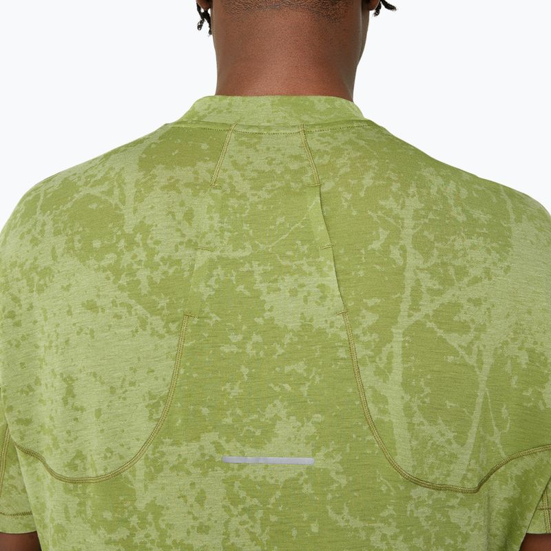 Pánské běžecké tričko ASICS Metarun Pattern 1/2 ZIP cactus 6