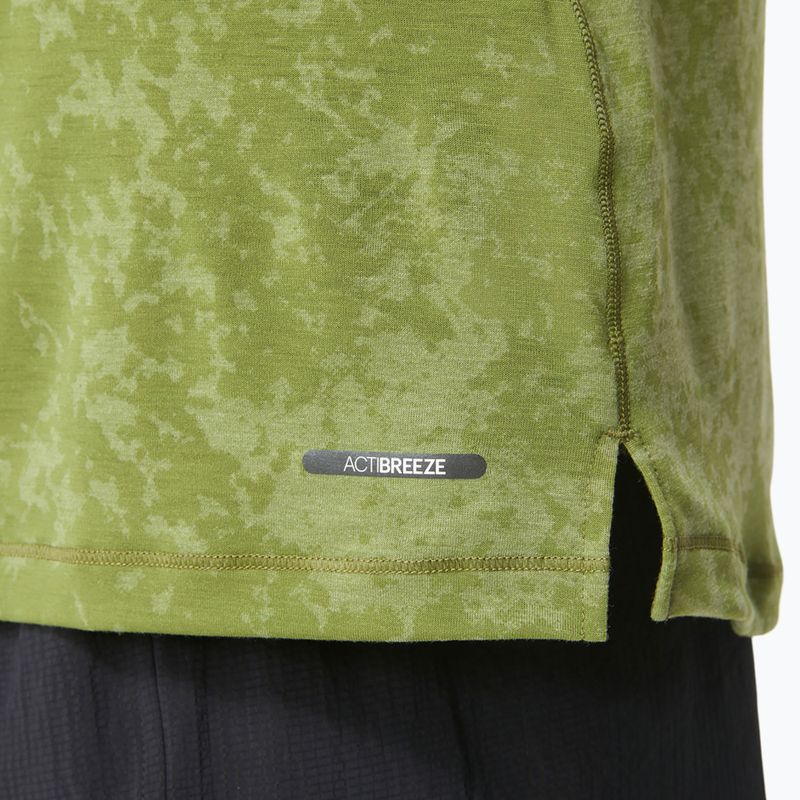 Pánské běžecké tričko ASICS Metarun Pattern 1/2 ZIP cactus 7