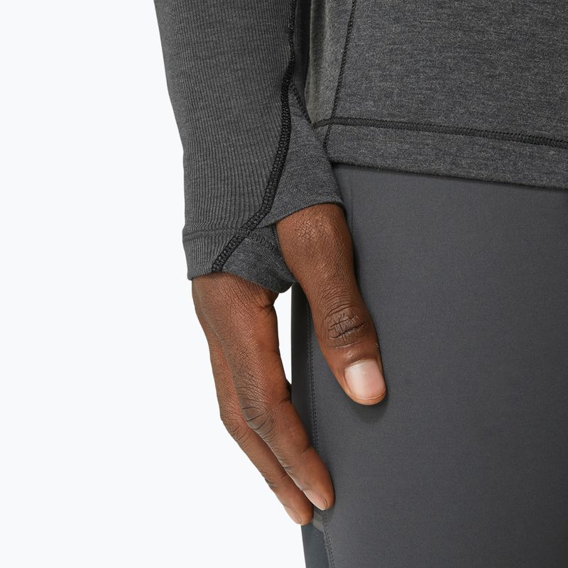 Pánské běžecké tričko ASICS Metarun Mock Neck performance black s dlouhým rukávem 7