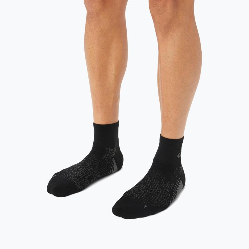 Běžecké ponožky ASICS Performance Run Quarter performance black 3
