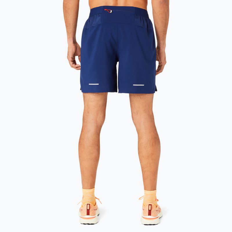 Pánské běžecké kraťasy  ASICS Road 7IN blue expanse 3