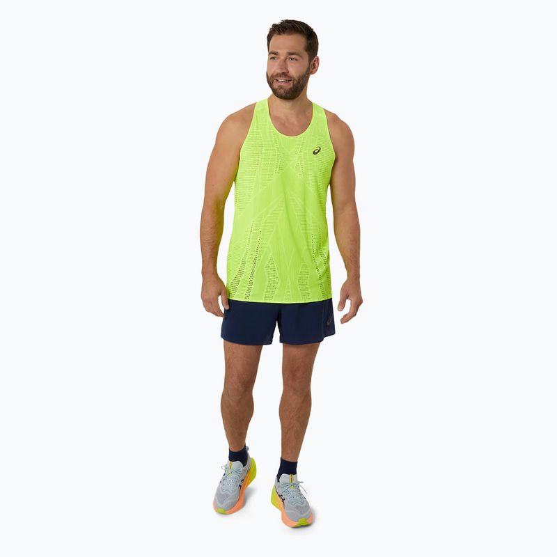 Pánské běžecké kraťasy ASICS Metarun 5IN blue expanse 2