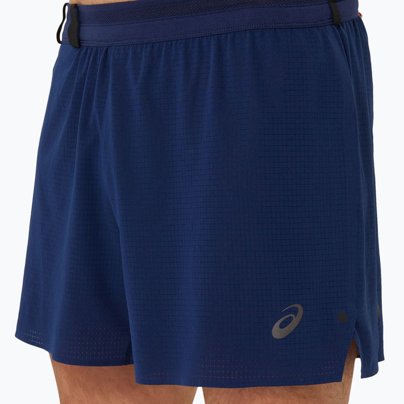 Pánské běžecké kraťasy ASICS Metarun 5IN blue expanse 4