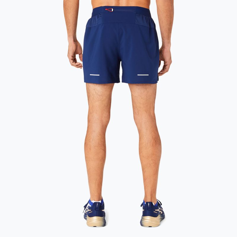 Pánské běžecké kraťasy  ASICS Road 5IN blue expanse 3