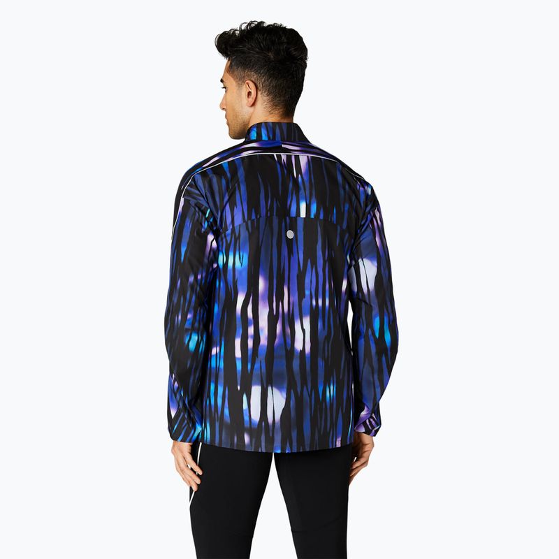 Pánská běžecká bunda ASICS Road Lite-Show Packable blue expanse 3