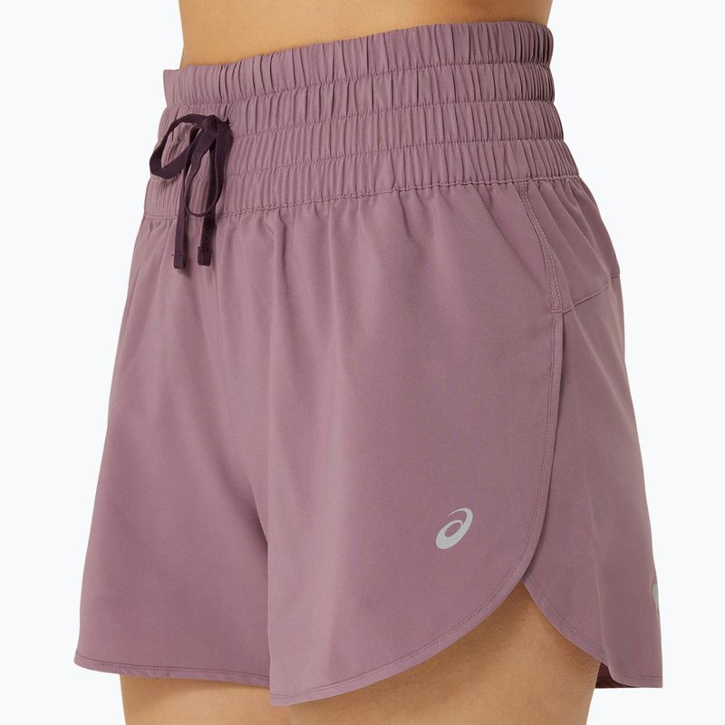 Dámské běžecké kraťasy ASICS Nagino Run 4IN dusty mauve 4