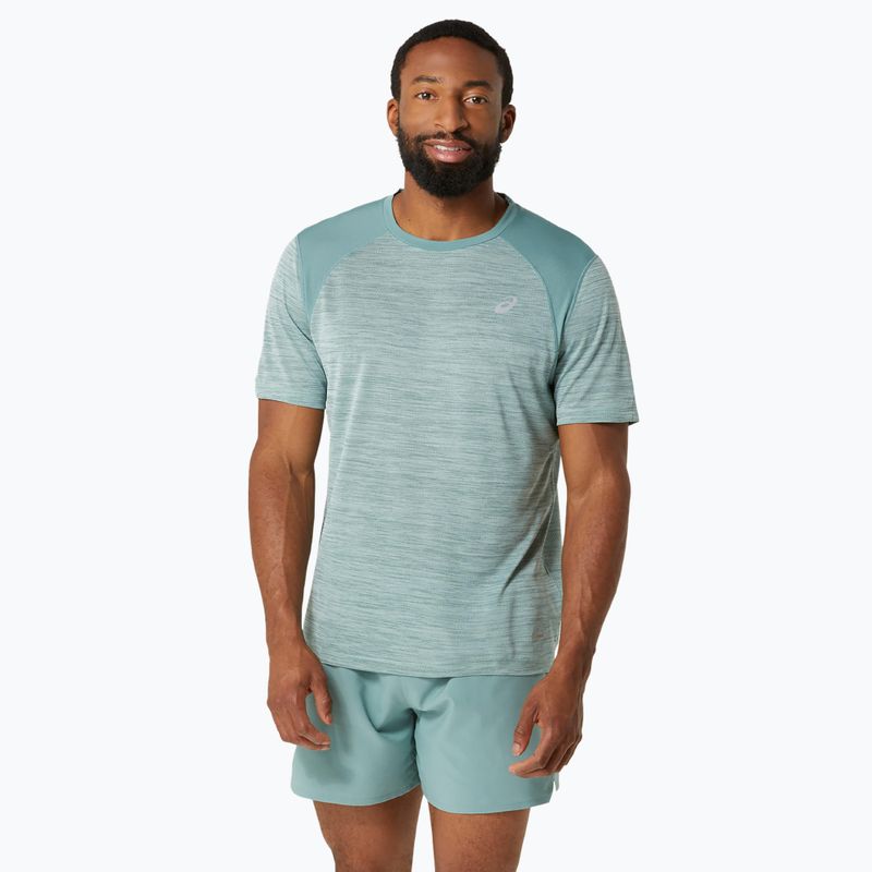 Pánské běžecké tričko ASICS Road Top light celadon/celadon