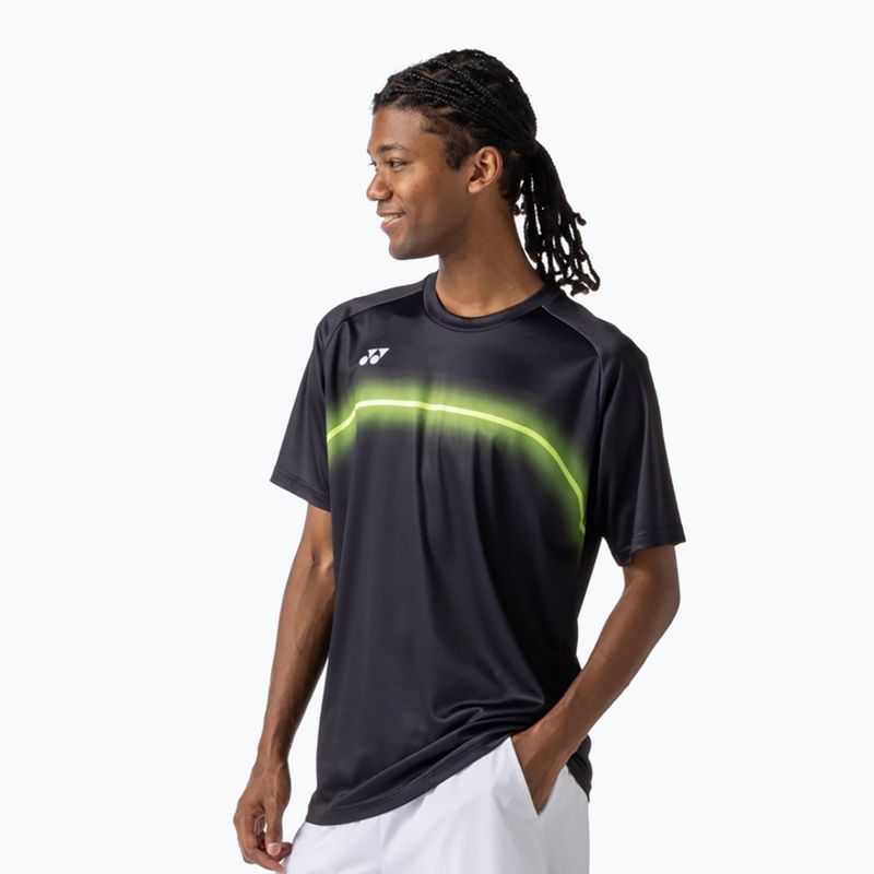 Pánské tenisové tričko YONEX 16859 Practice black