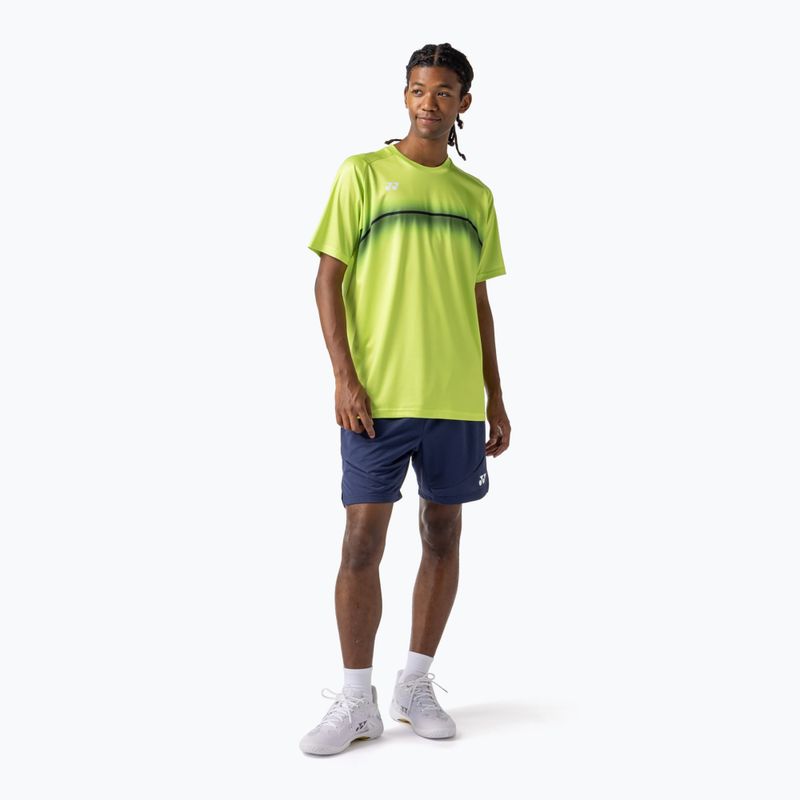 Pánské tenisové tričko YONEX 16859 Practice fresh lime 2