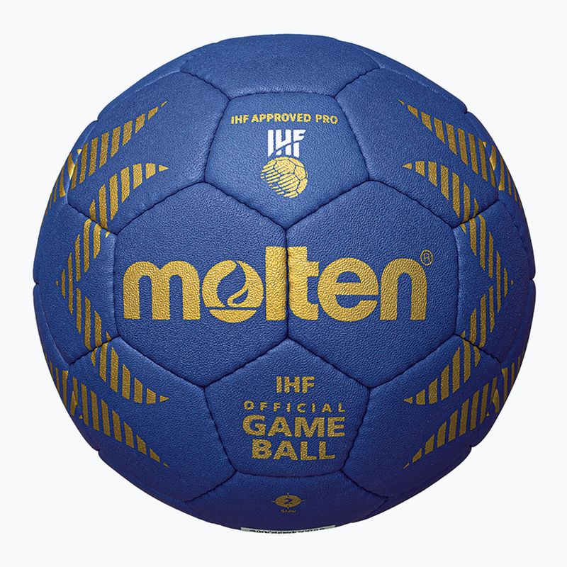 Míč na házenou Molten H2A5000-B IHF OFFICIAL BALL blue velikost 2