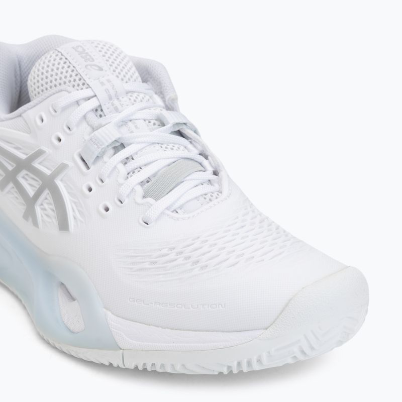 Dámské tenisové boty ASICS Gel-Resolution X Clay W white/pure silver 7