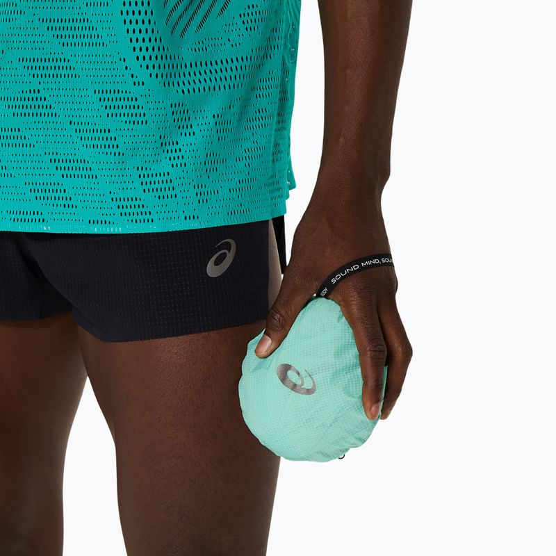 Pánská běžecká vesta Asics Metarun Packable oasis green 11