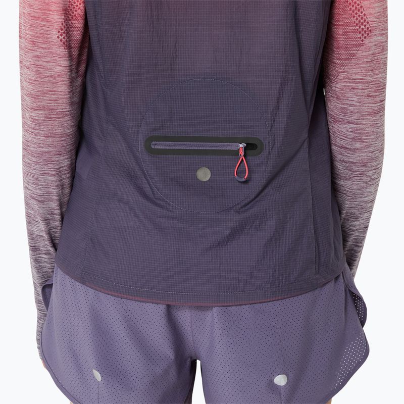 Dámská běžecká vesta ASICS Metarun Packable greyish purple 6