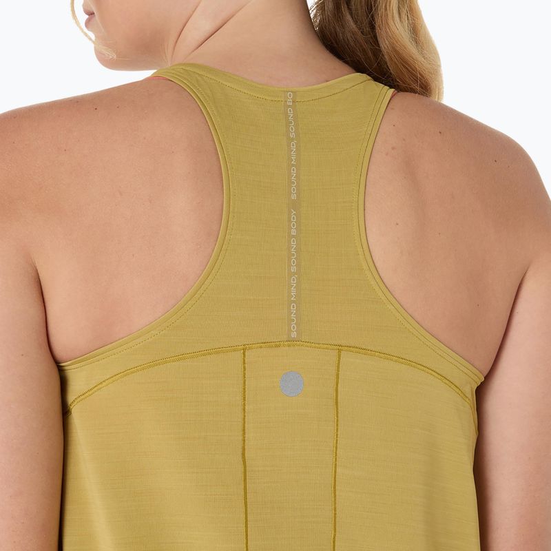 Dámské běžecké tričko ASICS Road Tank lemongrass 6