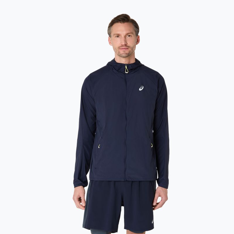 Pánská běžecká bunda ASICS Road Packable Jacket midnight