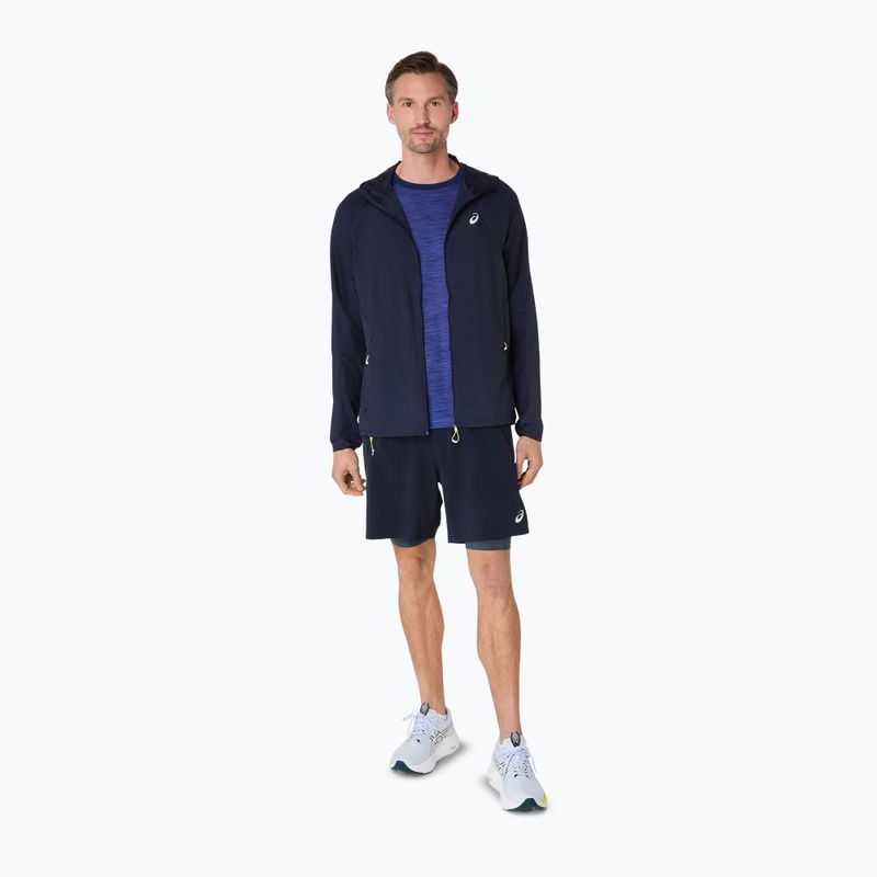 Pánská běžecká bunda ASICS Road Packable Jacket midnight 2