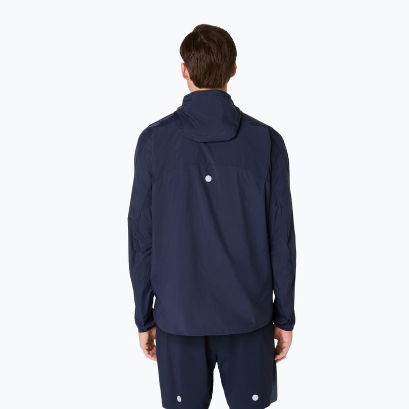 Pánská běžecká bunda ASICS Road Packable Jacket midnight 3