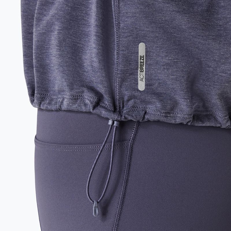 Dámské běžecké tričko ASICS Nagino Run Adjustable Top indigo fog 8