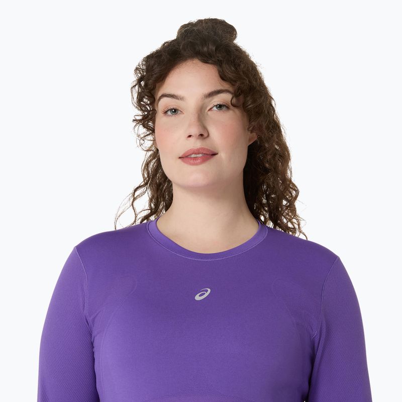 Dámské běžecké tričko Longsleeve ASICS Road Seamless LS edo purple  4