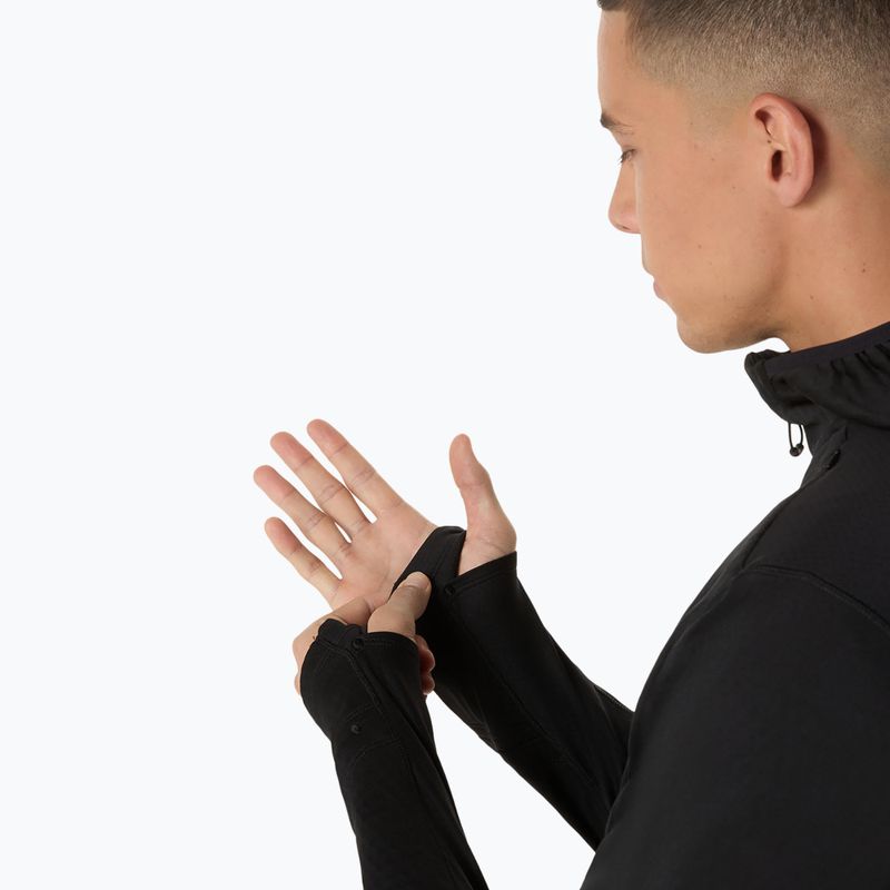 Pánská běžecká mikina ASICS Road Winter Hoodie performance black 10