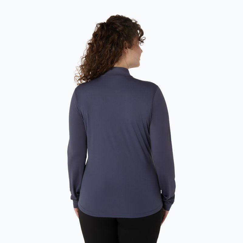 Dámské běžecké tričko Longsleeve ASICS Core LS Half Zip Winter indigo fog 3