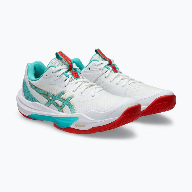 Dámské volejbalové boty ASICS Sky Elite FF 3 white/sea glass 10