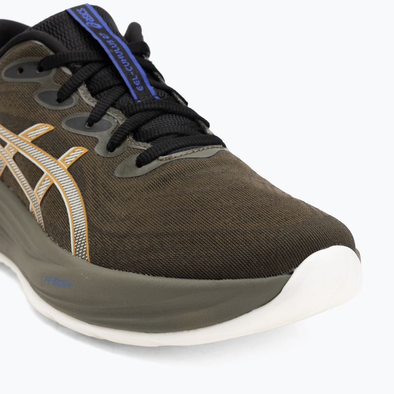 Pánské běžecké boty ASICS Gel-Cumulus 27 GTX brown stone/whisper green 7