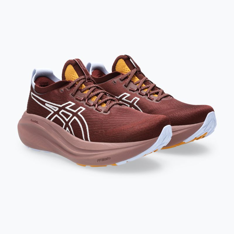 Dámské běžecké boty Asics Gel-Nimbus 27 TR nature bathing/dark red planet 10