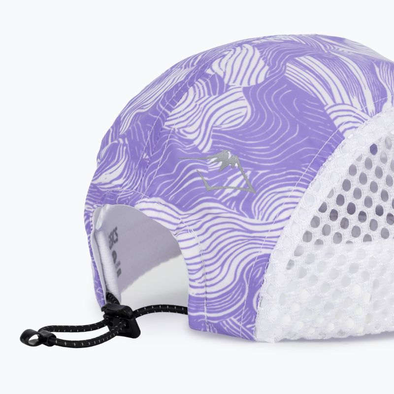 Kšiltovka ASICS Fujitrail Graphic amethyst/cream 4