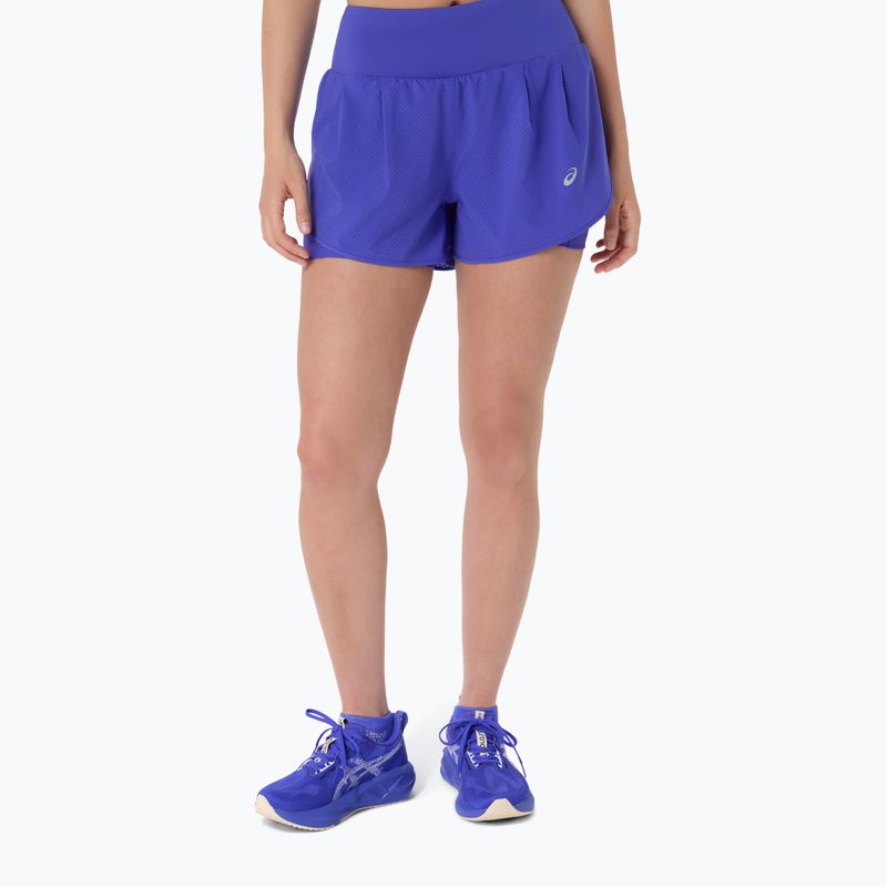 Dámské běžecké šortky ASICS Road 2-N-1 3.5IN cobalt burst