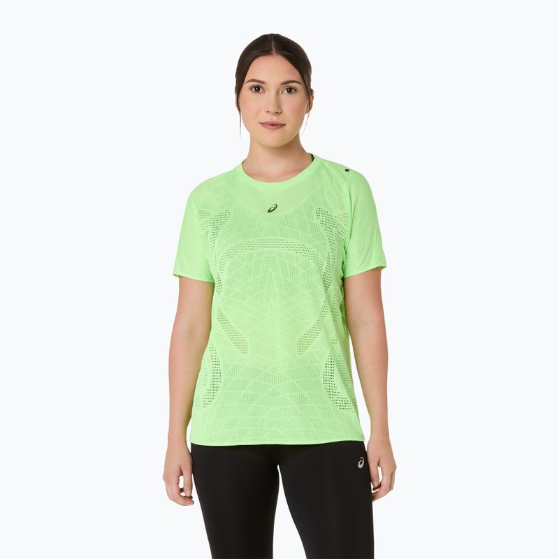 Dámské běžecké tričko ASICS Metarun SS Top illuminate green