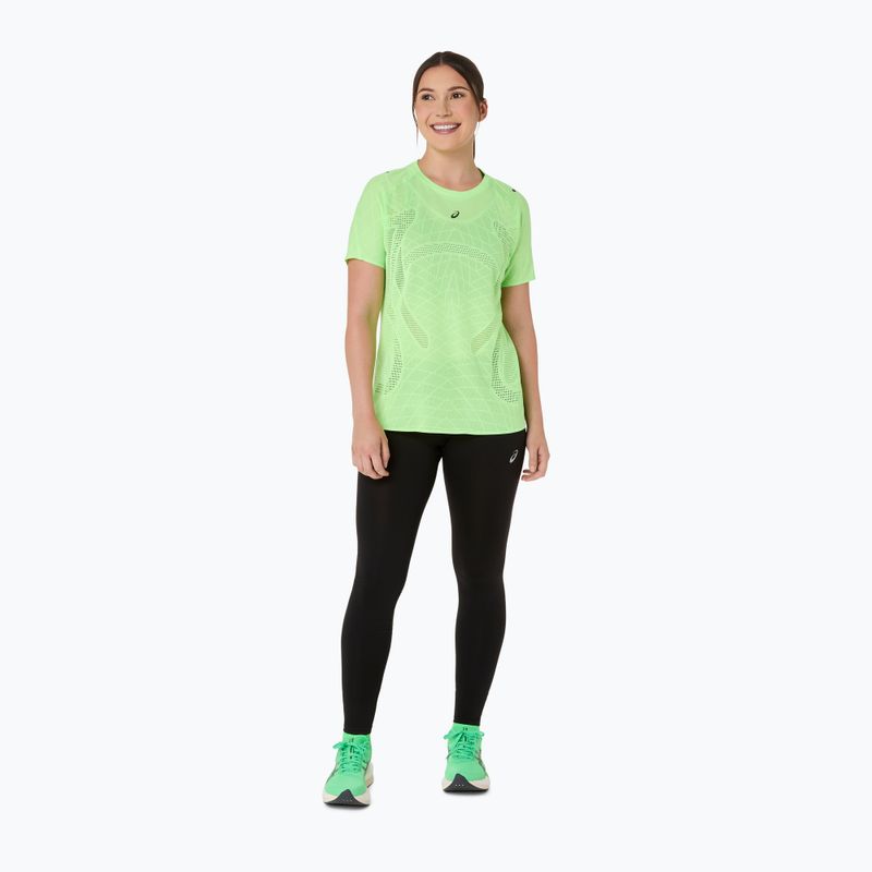 Dámské běžecké tričko ASICS Metarun SS Top illuminate green 2