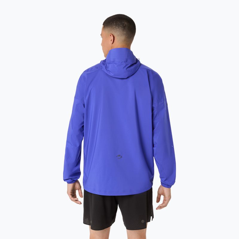 Pánská běžecká bunda ASICS Fujitrail Elite Waterproof cobalt burst/midnight 3