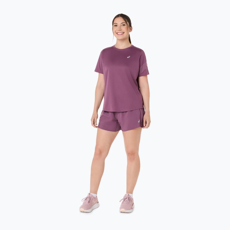 Dámské běžecké tričko ASICS Icon SS velvet purple 2