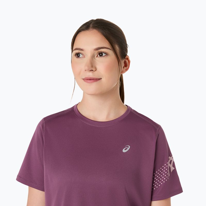 Dámské běžecké tričko ASICS Icon SS velvet purple 5