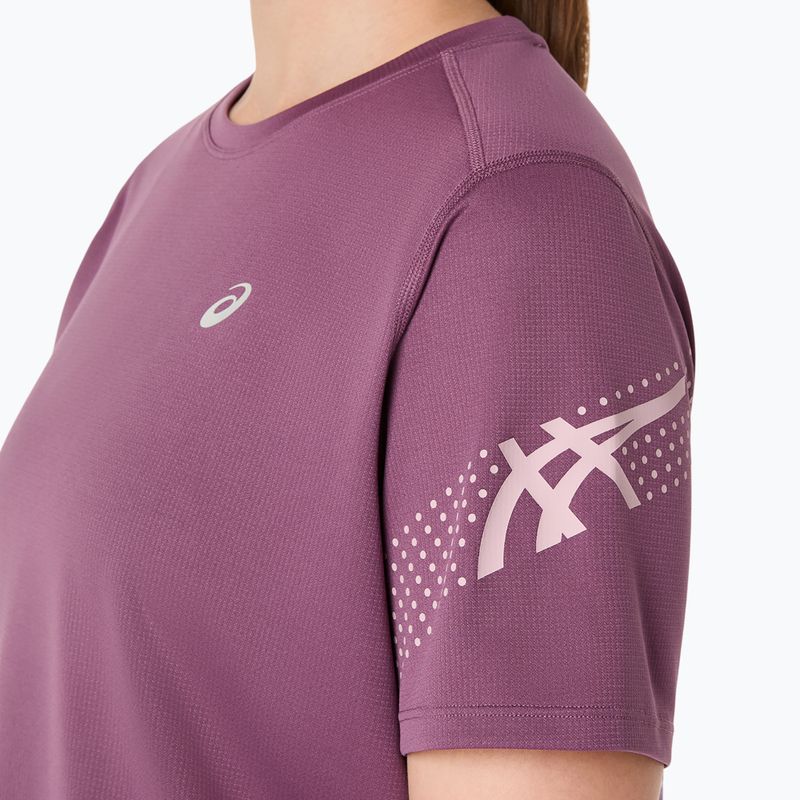 Dámské běžecké tričko ASICS Icon SS velvet purple 7
