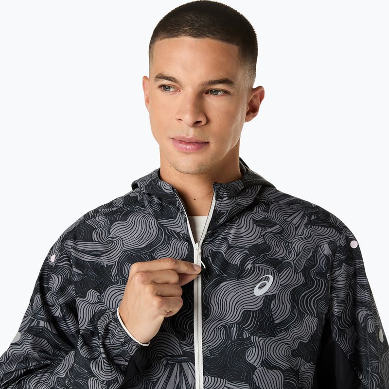 Dámská běžecká bunda ASICS Fujitrail Packable performance black 5