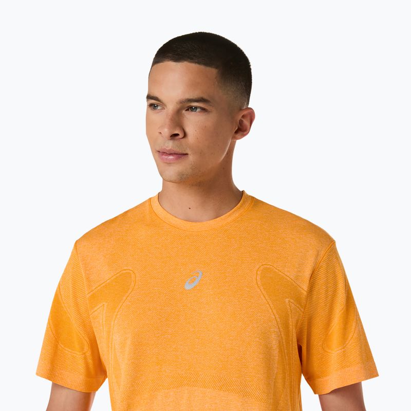 Pánské běžecké triko Longsleeve ASICS Road Seamless LS golden yellow 5