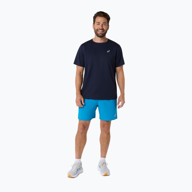 Pánské běžecké šortky ASICS Core 7IN Aegean Blue 2