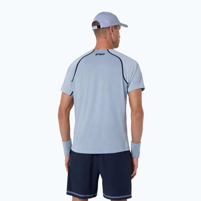 Pánské tenisové tričko ASICS Match grey/blue 3