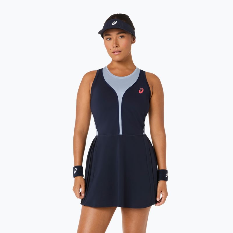 Dámské tenisové šaty ASICS Match Pleat midnight