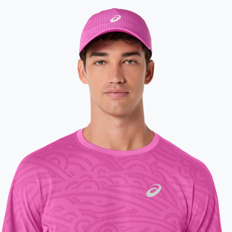 Pánské tenisové tričko ASICS Match Jacquard digital sakura 6