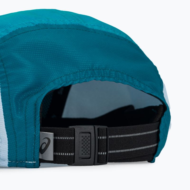 Kšiltovka ASICS Performance Running 5 Panel aegean blue/dark teal 4