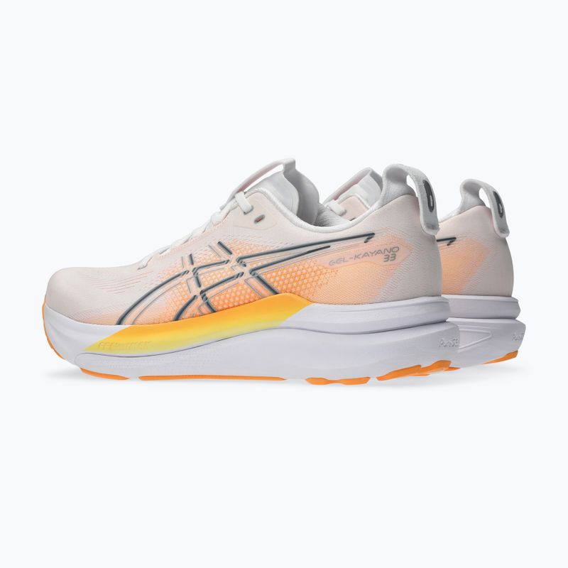 Pánské běžecké boty ASICS Gel-Kayano 33 white/stadium orange 10